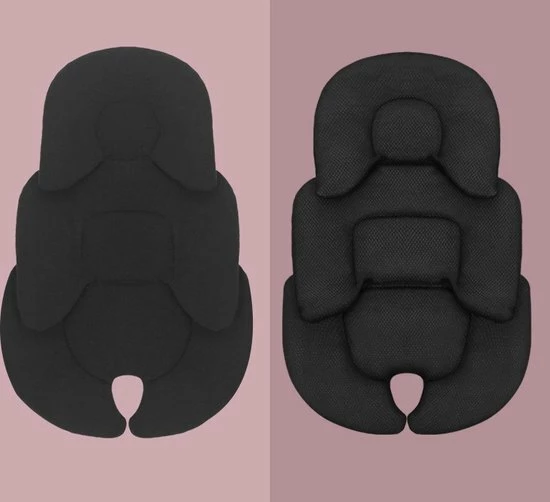 Buxibo - Kussen Voor Babystoel/ Kinderzitje - Autostoel - Veiligheidsstoel - Stoelverhoger - Safety Seat - Zwart 1 Buxibo - Kussen Voor Babystoel/ Kinderzitje - Autostoel - Veiligheidsstoel - Stoelverhoger - Safety Seat - Zwart