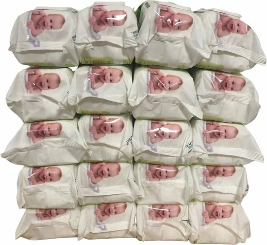 Fresh Baby Billendoekjes Megavoordeel! 2160 Doekjes - Anti Allergie - Geen Alcohol En Parfum - 18 Pakjes X 120 Doekjes - Doos Billendoekjes 3 Fresh Baby Billendoekjes Megavoordeel! 2160 Doekjes - Anti Allergie - Geen Alcohol En Parfum - 18 Pakjes X 120 Doekjes - Doos Billendoekjes - Afbeelding 3