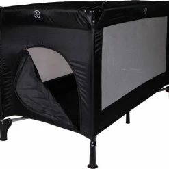 Ding Deluxe Black Campingbedje Incl. Bodemverhoger -Baby's Only 550x503 6