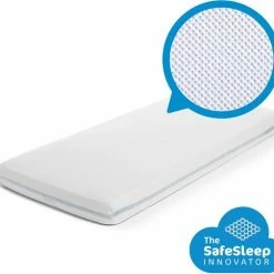AeroSleep® Hoeslaken - Bed - 120 X 60 Cm - Wit -Baby's Only 550x505 4