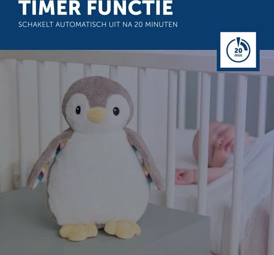 ZAZU - Baby Sleep Susher Pinguin - Phoebe - Slaaptrainers 10 ZAZU - Baby Sleep Susher Pinguin - Phoebe - Slaaptrainers - Afbeelding 10