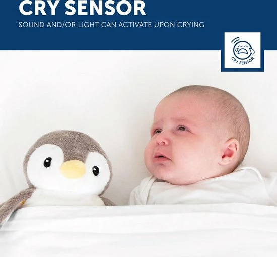 ZAZU - Baby Sleep Susher Pinguin - Phoebe - Slaaptrainers 15 ZAZU - Baby Sleep Susher Pinguin - Phoebe - Slaaptrainers - Afbeelding 15