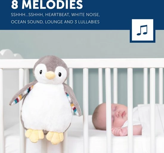 ZAZU - Baby Sleep Susher Pinguin - Phoebe - Slaaptrainers 17 ZAZU - Baby Sleep Susher Pinguin - Phoebe - Slaaptrainers - Afbeelding 17