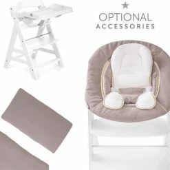 Hauck Alpha+ Kinderstoel - Wit -Baby's Only 550x517 12