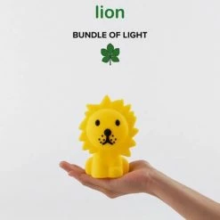 Mr Maria Nijntje Mini-lampjes - Leeuw Bundle Of Light - 13 Cm - LED Lamp - Geel -Baby's Only 550x517
