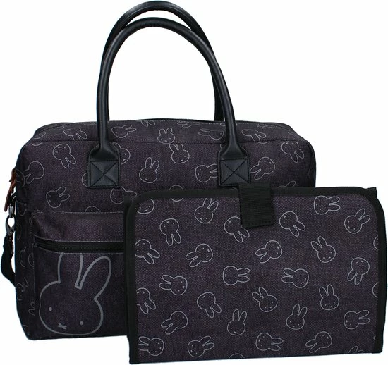 Nijntje By Your Side - Luiertas - Zwart - Polyester - 17.9 L 5 Nijntje By Your Side - Luiertas - Zwart - Polyester - 17.9 L - Afbeelding 5