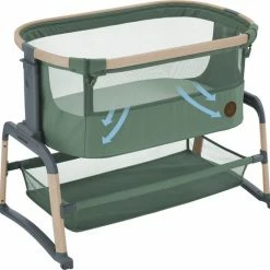 Maxi-Cosi Iora Air Co-sleeper - Beyond Green - 100% Gerecyclede Stoffen - Schommelfunctie - Ademende Stoffen - Dikke Matras -Baby's Only 550x518 5