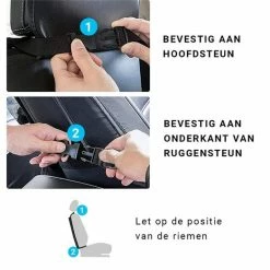 Home For Us Autostoel Organizer Met Tablet Houder - Set Van 2 - Beschermhoes Voor Kinderen - Beschermer Achterkant - Universeel -Baby's Only 550x523 2