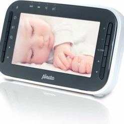 Alecto DVM-143 - Babyfoon Met Camera - Temperatuurweergave - Wit -Baby's Only 550x523