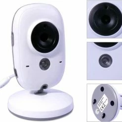 Merkloos VB603 Babyfoon Met Camera - 3.2 Inch Video Babyphone - Baby Monitor Met Kleurenmonitor - Wit -Baby's Only 550x524 2