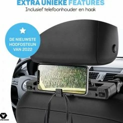 Vulpes Goods® Hoofdsteun Auto - Autokussen - Hoofdsteun Auto Kinderen & Volwassenen - Kledinghanger, Telefoonhouder & Luchtverfrisser Opties - Verstelbaar - Memory Foam - PRO Versie 17 Vulpes Goods® Hoofdsteun Auto - Autokussen - Hoofdsteun Auto Kinderen & Volwassenen - Kledinghanger, Telefoonhouder & Luchtverfrisser Opties - Verstelbaar - Memory Foam - PRO Versie -Baby's Only 550x529 3