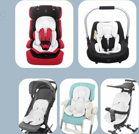 Buxibo - Kussen Voor Babystoel/ Kinderzitje - Autostoel - Veiligheidsstoel - Stoelverhoger - Safety Seat - Zwart 3 Buxibo - Kussen Voor Babystoel/ Kinderzitje - Autostoel - Veiligheidsstoel - Stoelverhoger - Safety Seat - Zwart - Afbeelding 3