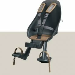 Urban Iki Fietsstoeltje Voor - Bincho Black/Kurumi Brown