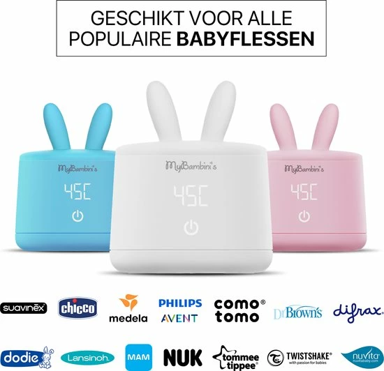 MyBambini's Bottle Warmer Pro™ - Draagbare Baby Flessenwarmer Voor Onderweg - Blauw - Geschikt Voor AVENT Philips, Chicco & Dodie 4 MyBambini's Bottle Warmer Pro™ - Draagbare Baby Flessenwarmer Voor Onderweg - Blauw - Geschikt Voor AVENT Philips, Chicco & Dodie - Afbeelding 4