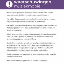 Prénatal Muziekmobiel – Little Knits Thema - Baby Box Accessoires – Boxmobiel - Pastel -Baby's Only 550x533 5