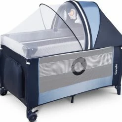 Lionelo Sven Plus - Campingbedje - 127x60cm - Tot 15kg - SET 2in1 -Baby's Only 550x534 17