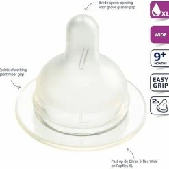 Difrax Flessenspeen Papspeen Wide/Breed - Maat XL - 2 Stuks -Baby's Only 550x540 9