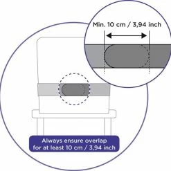 Dooky? Dooky Travel Chair Black Grey Melange -Baby's Only 550x543 4