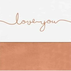 Jollein Baby Laken Wieg 75x100cm Love You - Caramel -Baby's Only 550x543 5