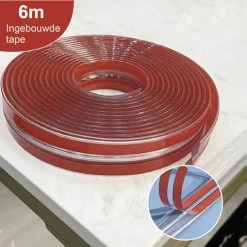 VoordeelShop Multifunctionele Hoekbeschermer Transparant - 6 Meter - Hoek/Rand Bescherming - Kinderbescherming - Kinder & Dieren Veiligheid