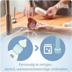 Braun Elektrische Neusreiniger BNA100EU + Reinigingsdoek - Aspirator - Snotzuiger Verkoude Baby - Snoetsenpoetsers - Neuspeer - Baby En Kind Neusreiniger - 2 Herbruikbare Opzetstukken - 2 Zuigstanden - Vaatwasserbestendig - Stressvrije Oplossing -Baby's Only 550x549 18