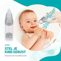 Hoy En Dia Neusreiniger Baby Snoetenpoetsers Elektrische Neuszuiger En Blackhead Remover- Neuspeer Met USB - Muziek -Baby's Only 550x549 24
