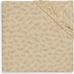 Jollein Baby Hoeslaken Ledikant Jersey 60x120cm - Meadow - Rosewood