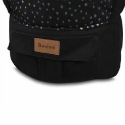 Baninni Ergonomische Draagzak Mundo Zwart -Baby's Only 550x550 1072