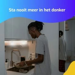 Indexr LED Nachtlampje Met Bewegingssensor - 6-PACK - Voor Volwassenen En Kinderen - Lamp Op Batterijen - Kastverlichting/Trapverlichting - Wandlamp Binnen - Kastlamp -Baby's Only 550x550 116