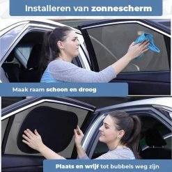 InnovaLand Zonnescherm Auto Baby - Extra Donker Voor Betere Bescherming - Zelfklevend - UV Protectie - Zijruit - Kind - Zonwering Auto- Vaderdag Cadeautje - Cadeau Voor Man - Vrouw - Sinterklaas Cadeautjes - Mannen - Vrouwen -Baby's Only 550x550 1257