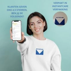 Instantcare Baby Hoofdkussen Orthopedisch - Plat Hoofd - Grijs - Zacht Traagschuim Vulling - Wasbaar -Baby's Only 550x550 136