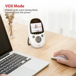 Merkloos Babyfoon Met Camera - 2.4 Inch LCD Display - Video Baby Monitor - Nachtzicht - Beveiligde Verbinding Terugspreekfunctie - Slaapliedjes- Temperatuurcontrole - Alarmherinnering -Baby's Only 550x550 150