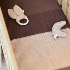 Jollein Baby Deken Wieg 75x100cm Wrinkled - Nougat -Baby's Only 550x550 218