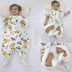 Deryan Baby Winterslaapzak Met Afritsbare Mouw 95cm - Wit - City -Baby's Only 550x550 226