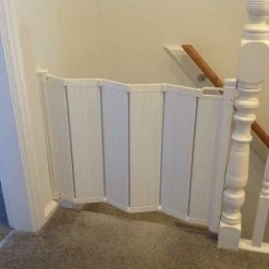 Babydan Guard Me Traphek Vouwhek Harmonica Veiligheidshek 64,5 T/m 89 Cm Gebroken Wit H. 72,5cm -Baby's Only 550x550 263