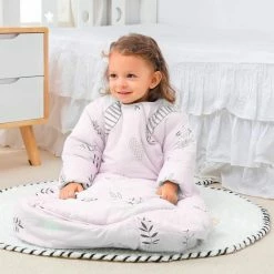 Deryan Baby Winterslaapzak Met Afritsbare Mouw 70cm - Roze - Leaves 9 Deryan Baby Winterslaapzak Met Afritsbare Mouw 70cm - Roze - Leaves -Baby's Only 550x550 269