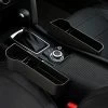 Elite Elements Auto Organizer Bestuurder En Bijrijder - Autostoel Organizer Opbergdoos Met Bekerhouder - Opbergen Auto Accessoires - Auto Accessories - Smartphone Mobiele Telefoon Houder Tablet Nintendo Switch - Zwart