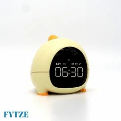 FYTZE Slaaptrainer - Kinderwekker - Met Nachtlamp Functie En Wekker Timer - Nachtlamp - Wekker Kind Kinderen - Slapen - Wekkerradio -Dino