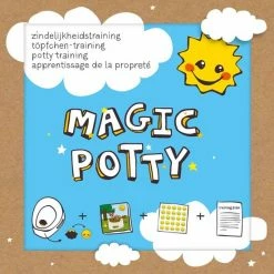 Magic Potty Zindelijkheidstraining Magic Potty Zindelijkheidstraining Kind - Set-4: Boekje, Magic Stickers, Beloningsstickers, Stappenplan