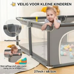 Comomy Grondbox - Oversized Rechthoek Speelbox - 200 X 160 Cm - Donkergrijs 12 Comomy Grondbox - Oversized Rechthoek Speelbox - 200 X 160 Cm - Donkergrijs -Baby's Only 550x550 388