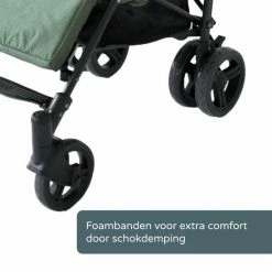 Pr?natal Pr Natal Luxe Buggy - Boodschappenmand - Verstelbaar - Inklapbaar - Groen -Baby's Only 550x550 409