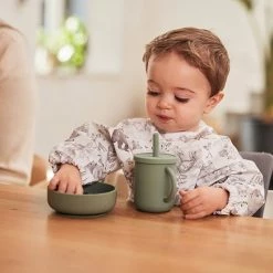 Jollein Slab Waterproof Met Mouw Pimpelmees - Forest Animals -Baby's Only 550x550 42