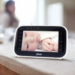 Alecto DVM-143 - Babyfoon Met Camera - Temperatuurweergave - Wit -Baby's Only 550x550 436