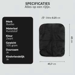 Buxibo - Auto Stoelbeschermer - Auto Stoelhoes - Beschermer Achterkant Autostoel - Voor Voorstoel - 2 Stuks -Baby's Only 550x550 459