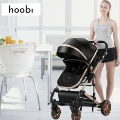 Hoobi? Hoobi Luxe Kinderwagen 3 In 1 - Buggy - Kinderwagen Met Stoel En Wieg Wandelwagen - Hoge Kwaliteit Zwart 25 Hoobi? Hoobi Luxe Kinderwagen 3 In 1 - Buggy - Kinderwagen Met Stoel En Wieg Wandelwagen - Hoge Kwaliteit Zwart -Baby's Only 550x550 473