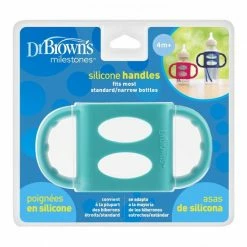 Dr. Brown's Siliconen Handvat Voor Standaardfles - Turquoise -Baby's Only 550x550 478