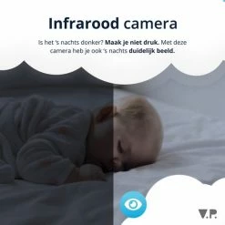 V.P. Babyfoon Met Camera En App - Infrarood - Bewegingssensor - Huisdiercamera - Hondencamera - Beveiligingscamera - Wifi -Baby's Only 550x550 481