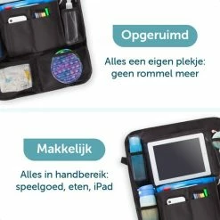 ForDig Universele Auto Organizer Met Tablet Houder - Zwart - 2 Stuks -Baby's Only 550x550 485