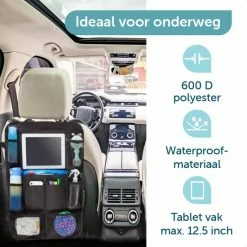 ForDig Universele Auto Organizer Met Tablet Houder - Zwart - 2 Stuks -Baby's Only 550x550 486