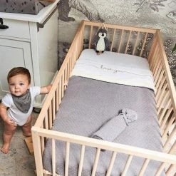 Jollein Baby Laken Ledikant 120x150cm Love You - Caramel -Baby's Only 550x550 496